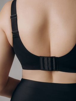 Бюстгальтер Indefini из полиамида черный  фото 6