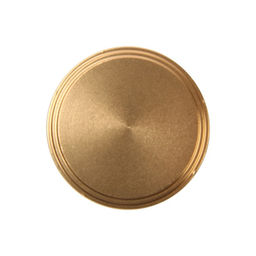 Ручка-кнопка мебельная CAPPIO PK322, d=30 мм, золото, 8 шт. TMP .