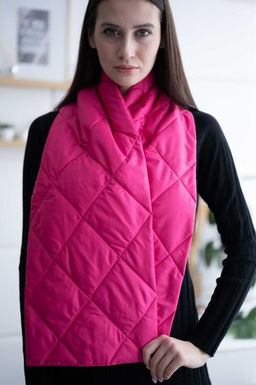 Шарф бежевый - Yollochka фото 16