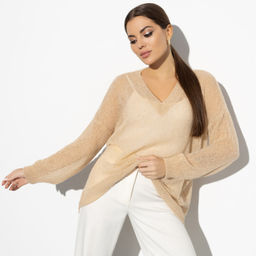 Джемпер Мне по вкусу (sand) - Charutti фото 7