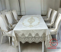 Скатерть на стол из велюра