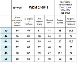 Conso/WDM 240541 - черный Пуховая куртка