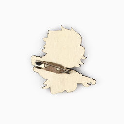 Цена за 20 шт. Значки деревянные Аниме в шоубоксе, 20 шт.