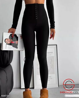 Леггинсы женские с корсетом