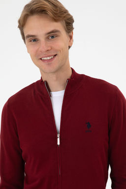 Erkek Bordo Basic Triko H_rka Sepette S_rpriz _ndirim - U.s. polo assn фото 2