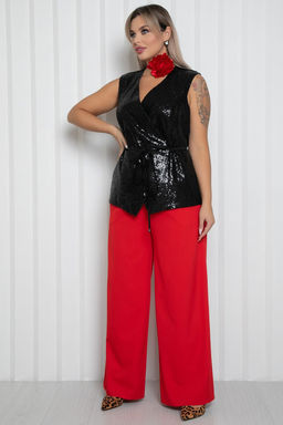 Жилет П-2236/4 Цвет:черный - Леди агата фото 9