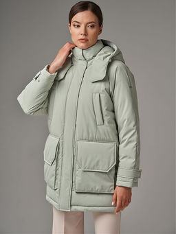 Пуховик женский 

АРТ. 81611z фисташковый/42 - Hoops фото 8