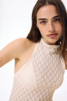 Top halter efecto encaje - H&m фото 4