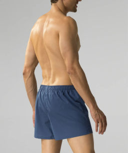 ATLANTIC MBT-003 Трусы боксеры Cotton индиго  фото 3