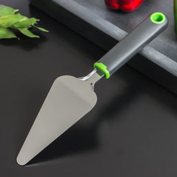 Лопатка кухонная Доляна Lime, 276 см, цвет чёрно-зелёный  фото 2