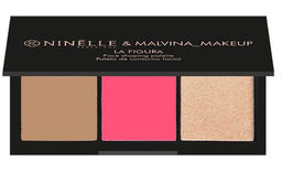 Ninelle Палетка для контурирования лица La Figura, 512 холодная коррекция  фото 3