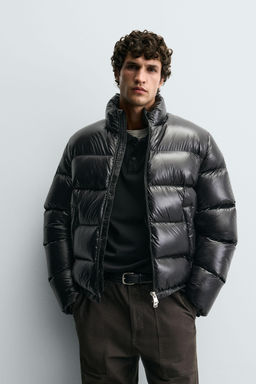100% FEATHER DOWN PUFFER JACKET - Zara фото 2