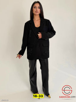 Пиджак женский со стразами - Bruno фото 2