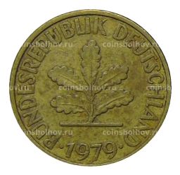 10 пфеннигов 1979 года F Германия