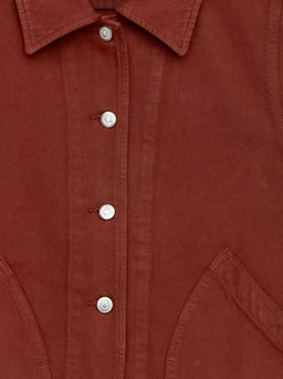Sobrecamisa denim garment dyed - H&m фото 2