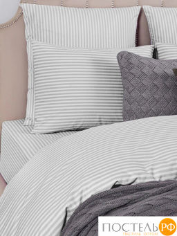 К-т наволочек MEDSLEEP ЛИНДАУ хлопок св сер