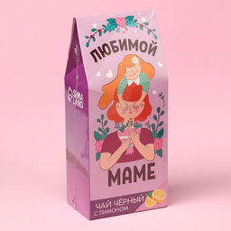 Чай чёрный Маме, вкус: лимон, 100 г - Фабрика счастья фото 6
