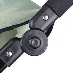 Коляская кукольная металлическая, для двойни, регулируемая посадка