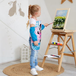 Фартук с нарукавниками детский Smile, Минни Маус, 49×39 см