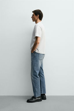JEANS REGULAR FIT / Azul medio - Zara фото 4