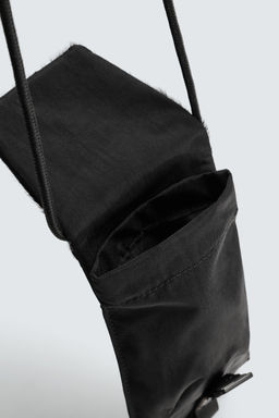 CROSSBODY BAG WITH SHEEPSKIN DETAIL X SR_A - Zara фото 8