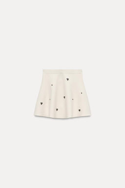 JEWEL BEAD KNIT SKIRT - Zara фото 2