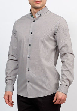 Сорочка мужская длинный рукав GREG 123/131/028/Z/b/1  фото 8