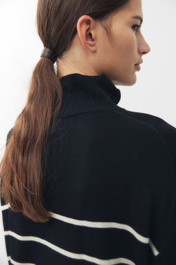 Jersey de punto fino con cuello perkins - H&m фото 4