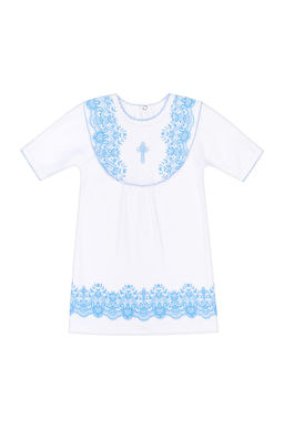 Комплект для крещения белыйголубой - Утенок фото 2