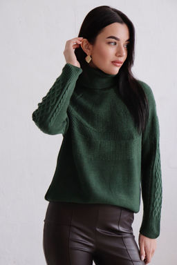 10649 Свитер изумрудный - Martichelli фото 25
