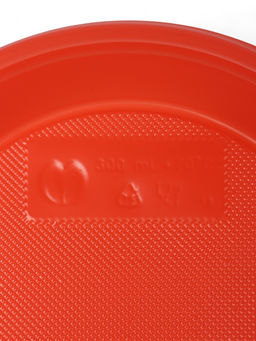 Набор пластиковой одноразовой посуды Мистерия «Премиум», 6 персон, МИКС