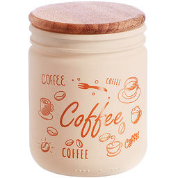 80750 Банка для сыпучих 446 мл,дер. крыш.MB (х24)