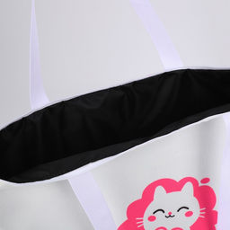 Сумка-шопер Meow на молнии, 37*32*10см - Nazamok фото 10