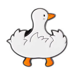 Значок металлический iLikeGift "Tail of a goose"