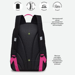 RG-463-1 Рюкзак школьный с обвесом - Grizzly фото 44