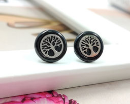 Серьги с керамикой