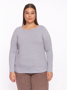 Лонгслив оверсайз BL17002MEL23