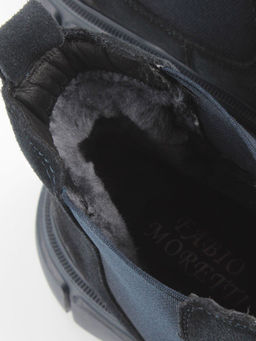 05-M6611-R70 DK. BLUE Ботинки зимние мужские (натуральная кожа, натуральный мех)