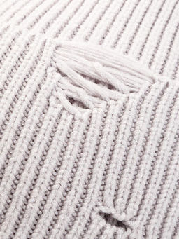 Шапка жен. каш+шерсть+виск LB-N88055 grey-lavender - Labbra фото 7