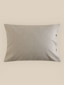 Наволочка SL Home Linen collection, 5070 см, серая, хлопок, 70%, лён 30% - Sima-land home фото 4