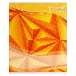 Комплект тетрадей из 5 штук, 48 листов в линию Calligrata "Графика-2", обложка мелованный картон, блок №2, белизна 75% (серые листы)