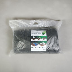 Геотекстиль иглопробивной, 20×1.5 м, плотность 150 г/м², с УФ-стабилизатором, чёрный, Greengo