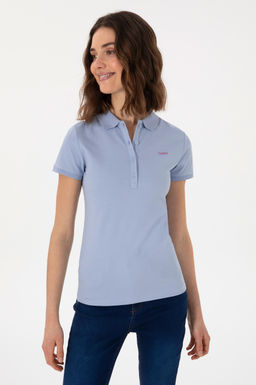 Kad_n A__k Mavi Basic Polo Yaka Ti__rt Sepette S_rpriz _ndirim - U.s. polo assn фото 2