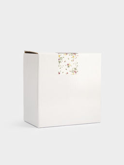 Пара чайная, 1 перс, 2 пр, 360 мл, керамика, молочная, Цветок, Gentle flower