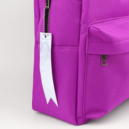 Цена за 5 шт. Светоотражающий элемент «Флажок», двусторонний, 15×3 см, серый