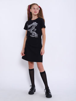 Футболка Горыныч черный - Ладошки фото 7