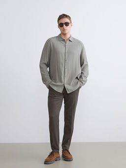 Rahat Kal?p Uzun Kollu Erkek G?mlek