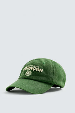 CONTRAST EMBROIDERY CAP - Zara фото 5