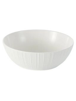 43461 GIPFEL Салатник ELEGIA 1000 мл. Материал: костяной фарфор. Цвет: белый.