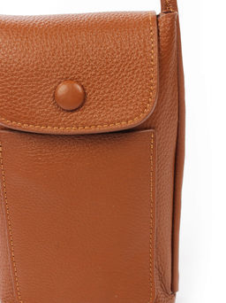 LACCOMA сумка НИ6487-коричневый натуральная кожа